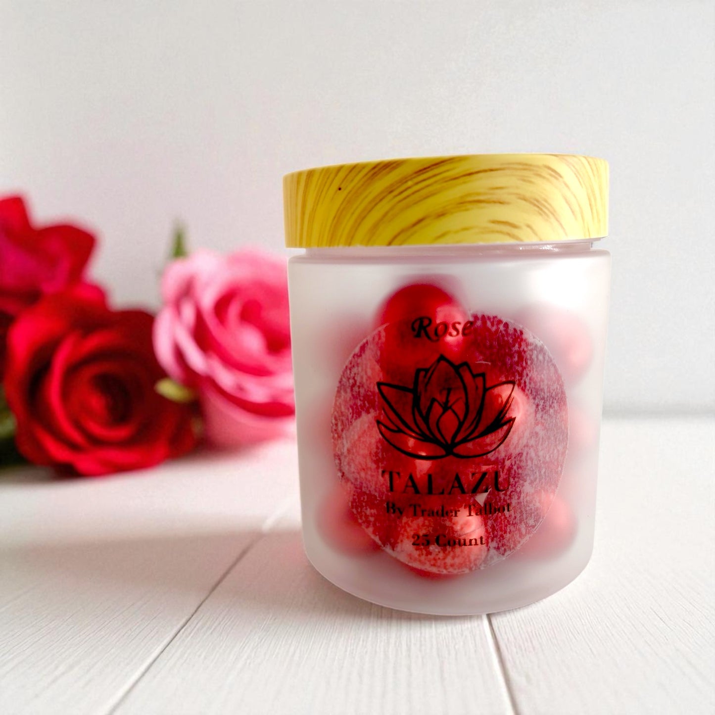 Rose Aromatherapy Bath Pearls (25 Count)
