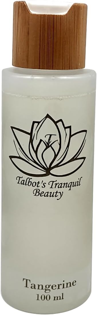 Tangerine Bath Oil with Coconut, Sweet Almond & Jojoba Oils