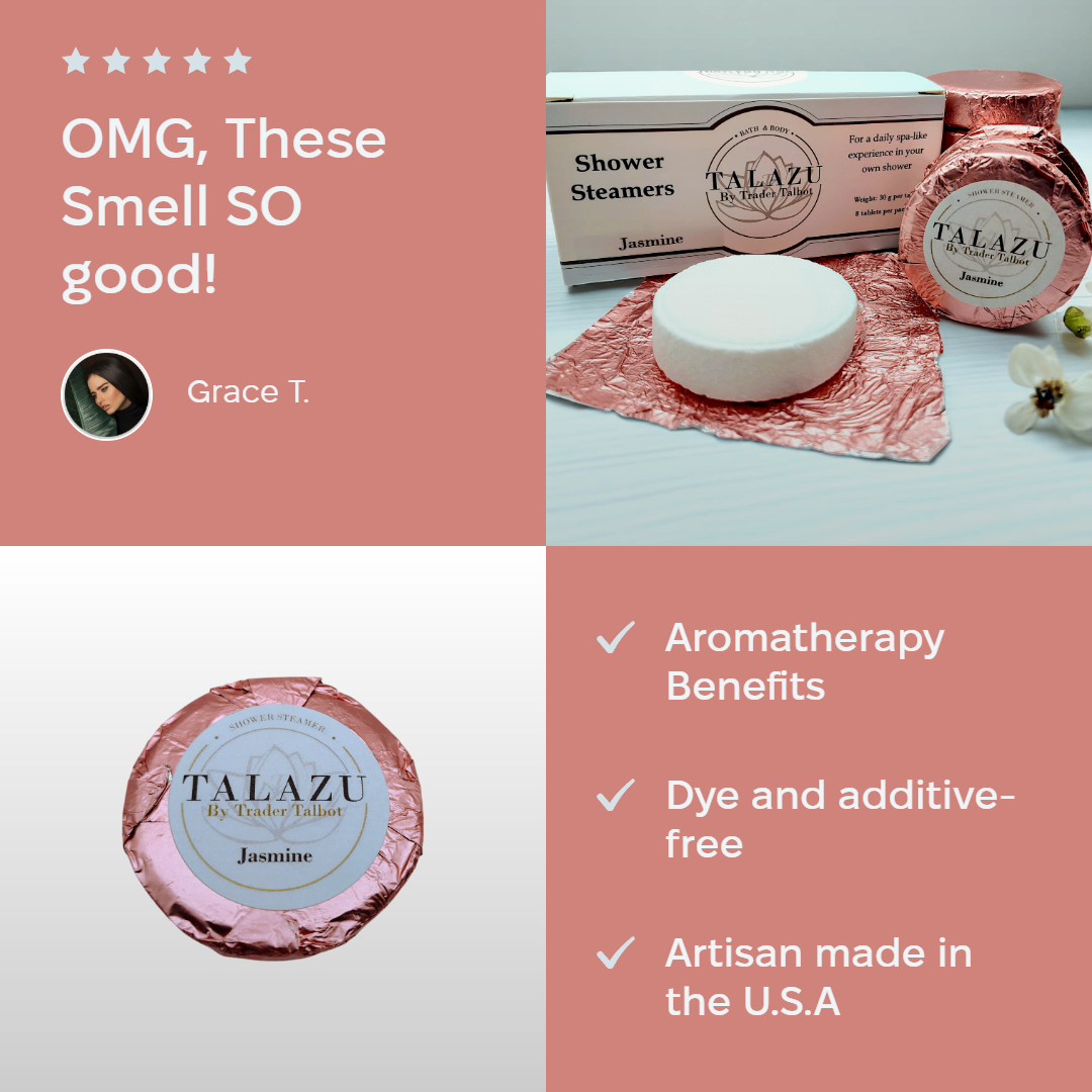 Jasmine Aromatherapy Shower Steamer