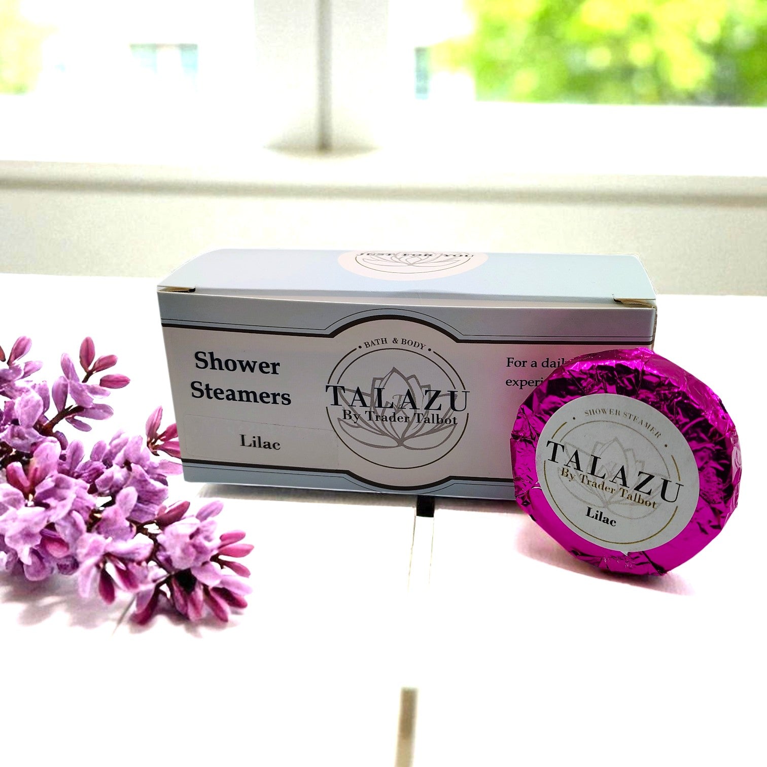 Lilac Aromatherapy Shower Steamer