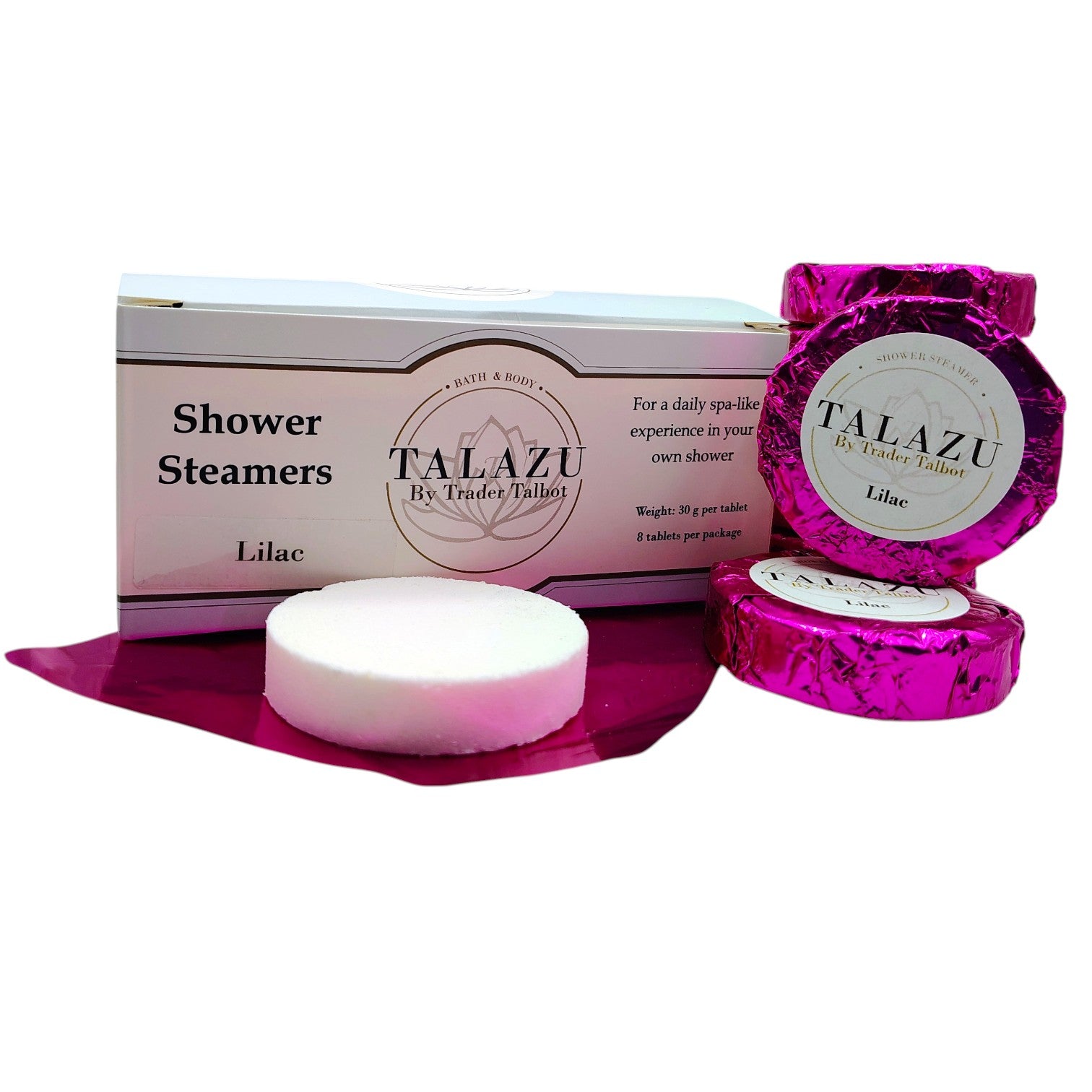 Lilac Aromatherapy Shower Steamer