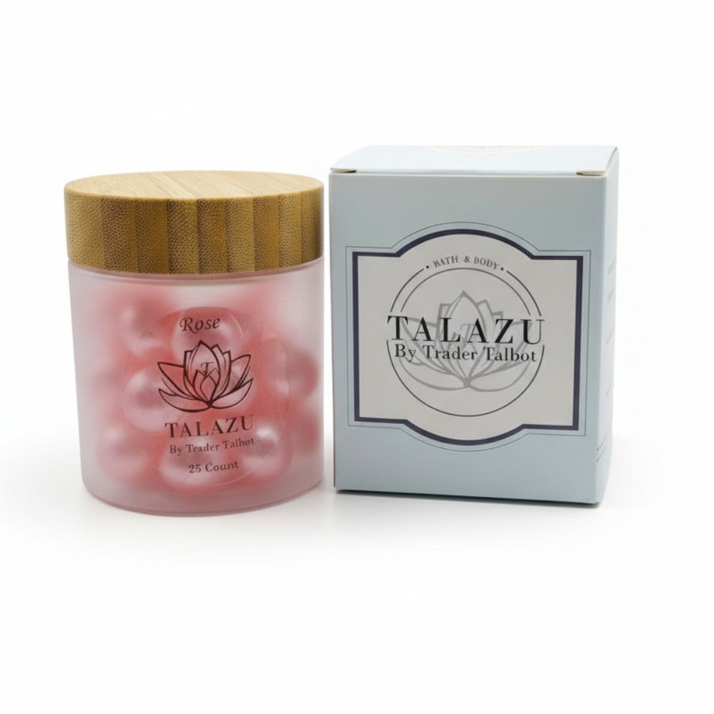 Pink Rose Aromatherapy Bath Pearls (25 Count)