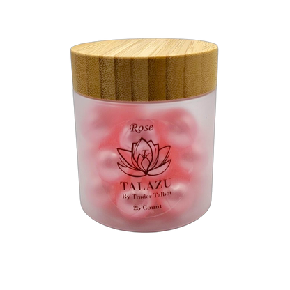Rose Bath Pearls (25 Count)