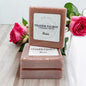 Rose Scented Coconut Oil and Goats Milk Handmade Bath Soap