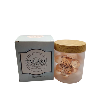 Strawberry Bath Pearls (25 Count)