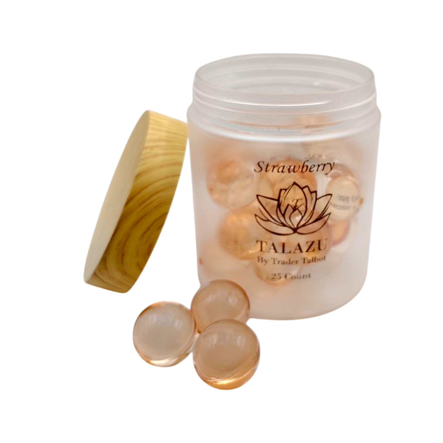 Strawberry Bath Pearls (25 Count)