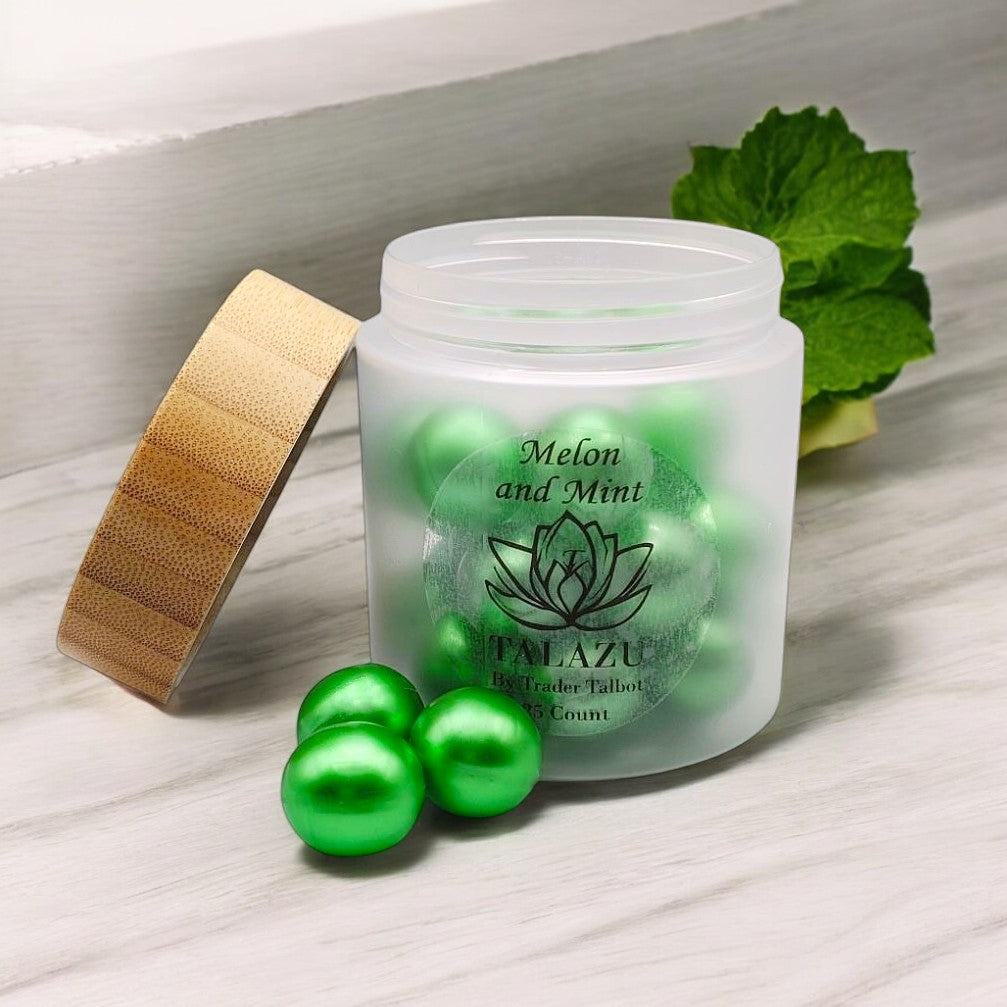 Melon and Mint Aromatherapy Bath Pearls