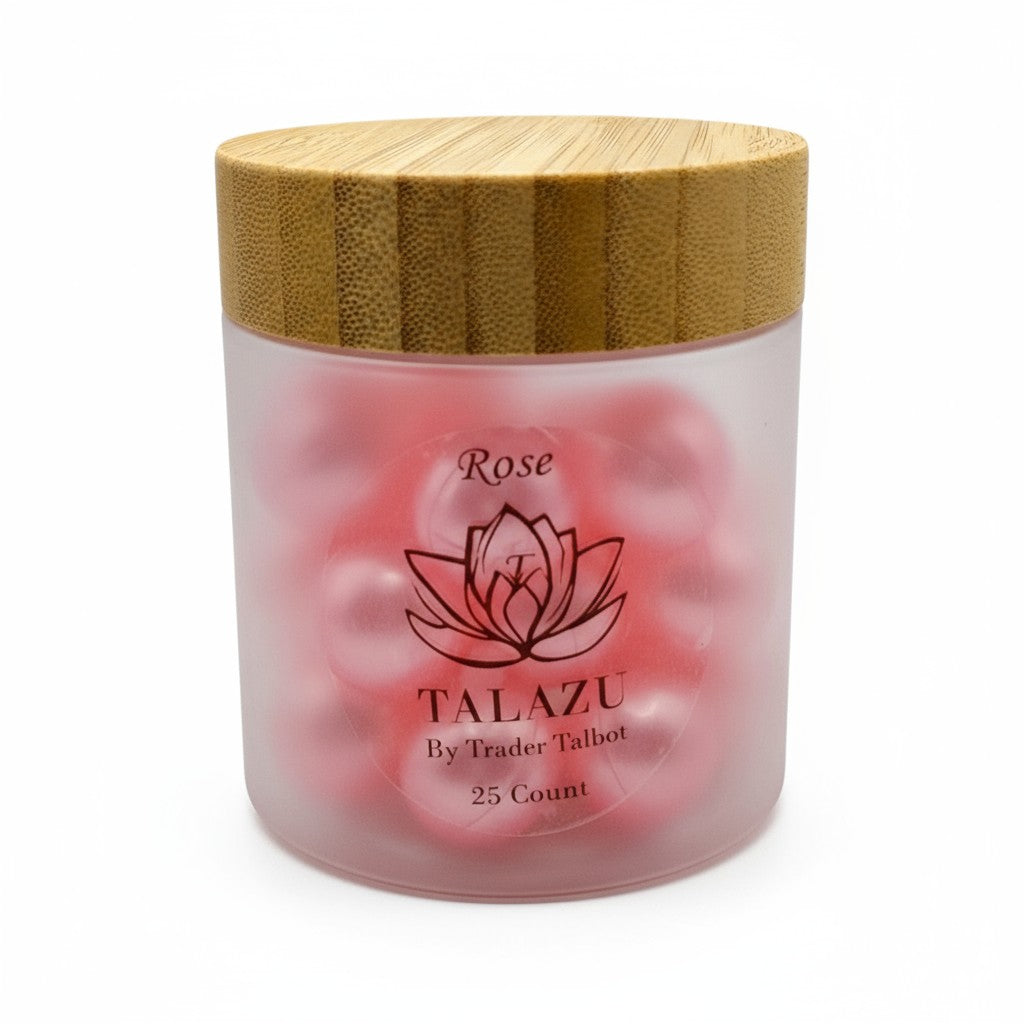 Pink Rose Aromatherapy Bath Pearls (25 Count)