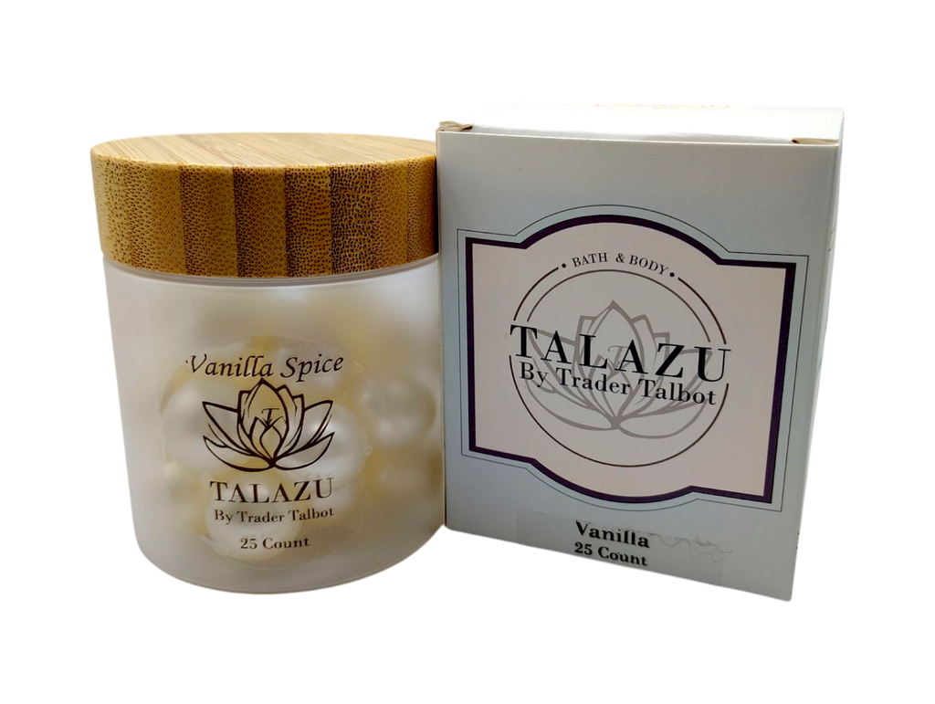 Vanilla Spice Aromatherapy Bath Pearls (25 Count)